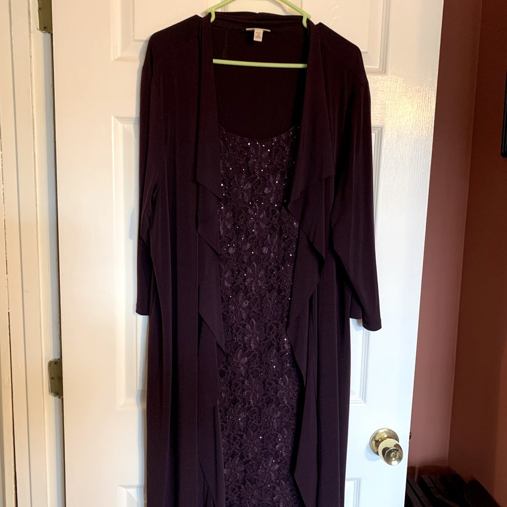 Women’s One Piece Dress Deep Purple size 20